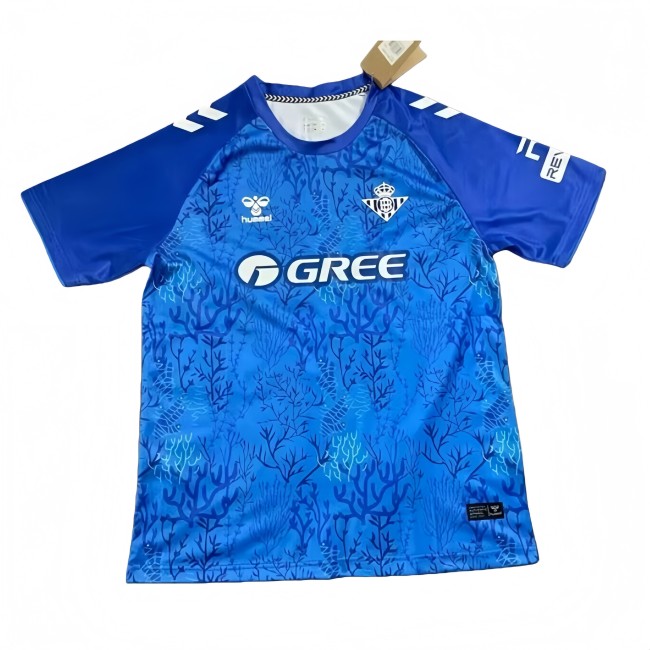 2025-26  Mens Real Betis Special Edition blue Soccer Jersey