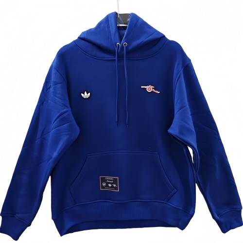 2025-26  Arsenal Fancy blue hoody Hoodie Jersey