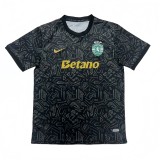 2025-26 Mens Sporting Lisbon Special Edition black soccer Jersey