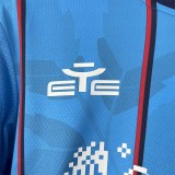 2025-26 Mens Cagliari Third Away blue Fans Soccer Jersey