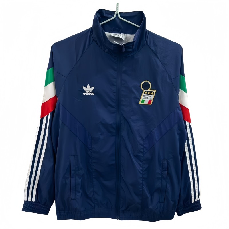 2025-26 Mens Italy royal blue  Windbreaker