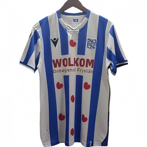 2025-26 Mens Heerenveen Home Fans Soccer Jersey