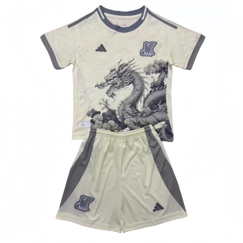 2025-26 Kids  Japan Yellow Concept Edition  soccer jersey