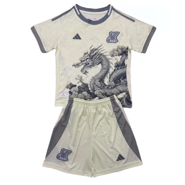 2025-26 Kids  Japan Yellow Concept Edition  soccer jersey