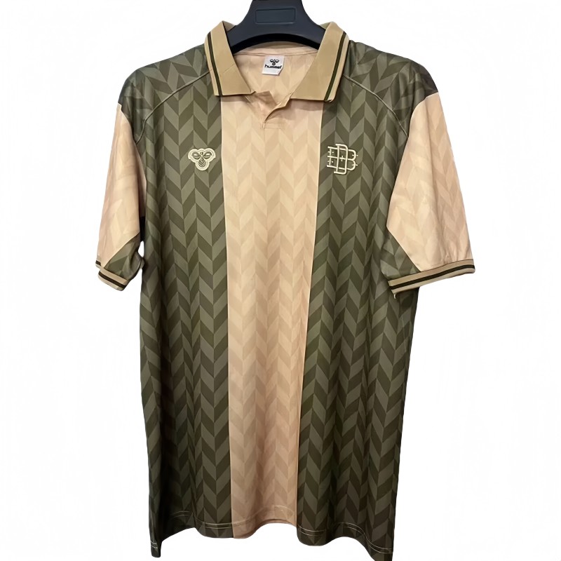2025-26 Mens Real Betis Golden  Fans Soccer Jersey