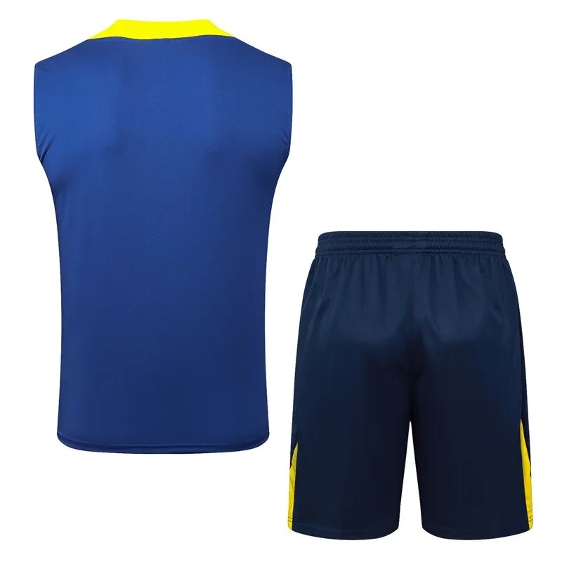2025-26  Mens Atletico Madrid Royal blue vest short training suit