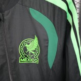 2025-26 Mens Mexico black green windbreaker
