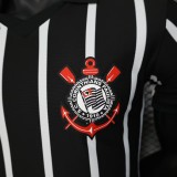 2025-26 Mens Corinthians Special Edition black  Player version Soccer Jersey