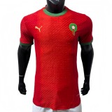 Player version Mens Morocco home soccer Jersey 2526