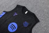 2025-26 Mens Barcelona black Vest short training