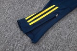 2025-26 Mens Boca Juniors Yellow Half Pull Tracksuit