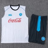 2025-26 Mens Napoli Light gray vest Training Short Suit