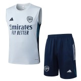 2025-26 Mens Arsenal gray vest Training Short Suit