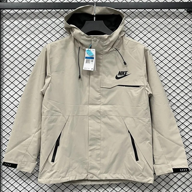 2025-26 NK Khaki  Outdoor hoodie  windbreaker