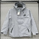 2025-26 NK Light blue Outdoor hoodie  windbreaker
