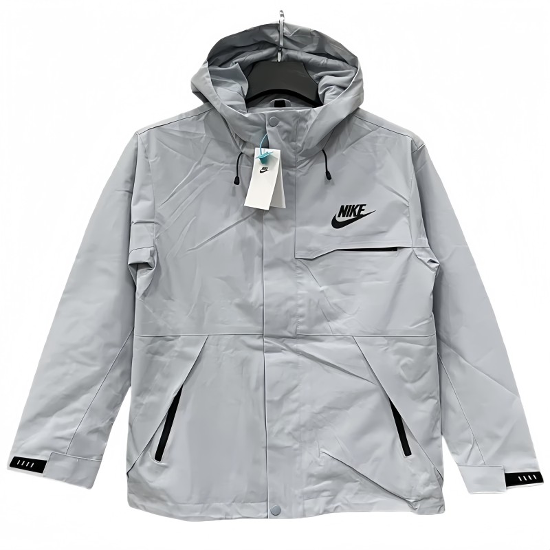 2025-26 NK Light blue Outdoor hoodie  windbreaker