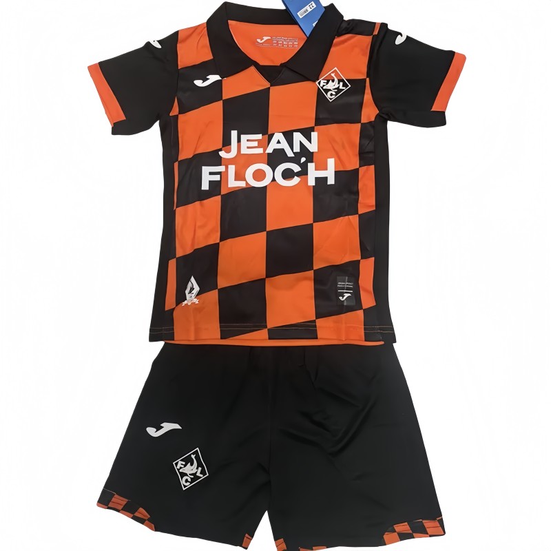 2025-26 Kids Lorient FC home Soccer Jersey