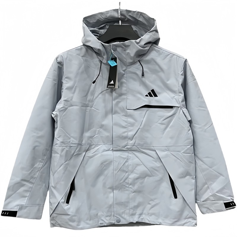 2025-26 AD Light blue Outdoor  hoodie  windbreaker