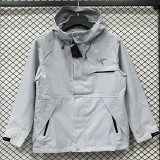 2025-26  ARC-TERYX Light blue Outdoor hoodie  windbreaker