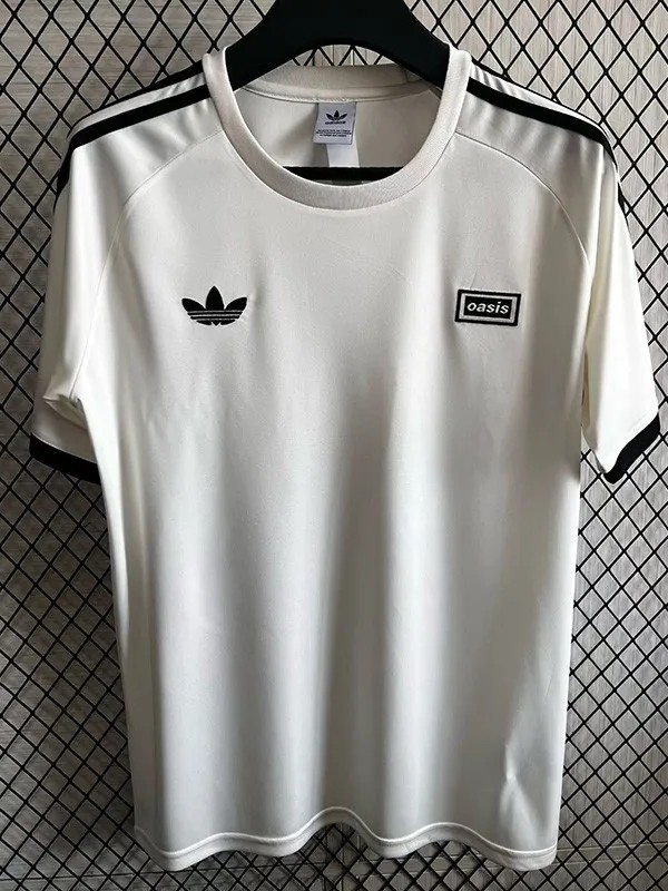 2025-26 Mens Ad Oasis Joint Edition Milky White soccer jersey