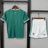 2025-26 Kids LIV Third away green soccer Jersey
