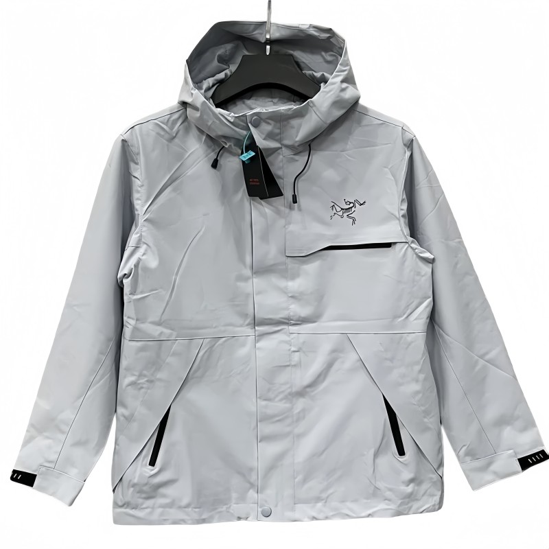 2025-26  ARC-TERYX Light blue Outdoor hoodie  windbreaker