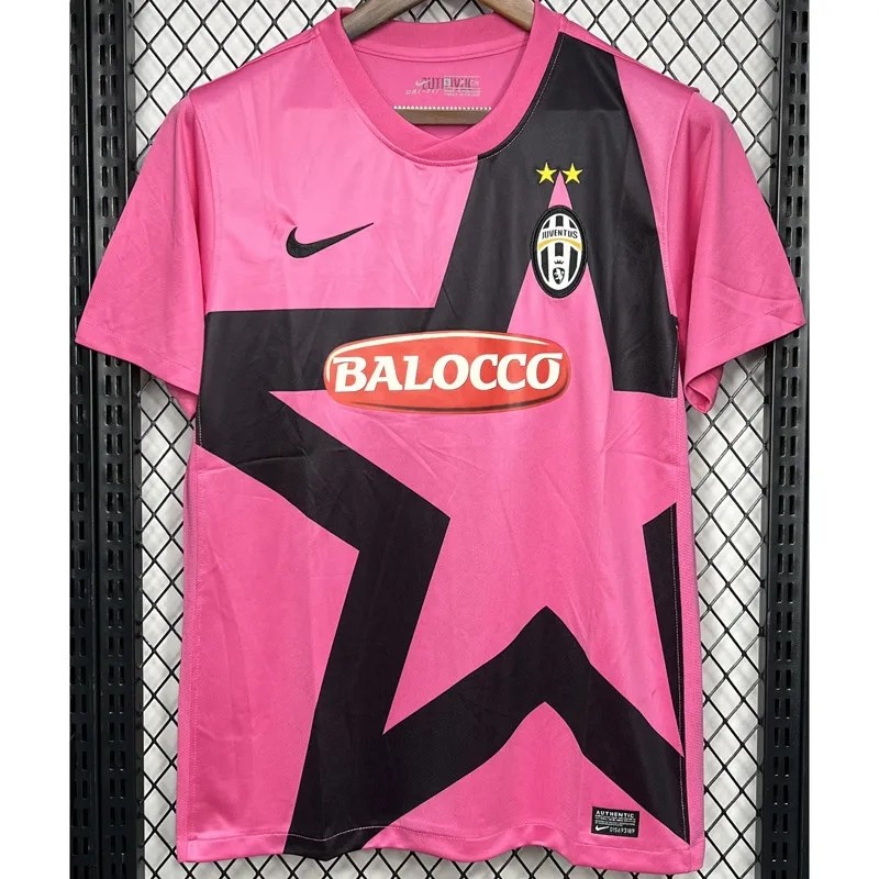 2011-12 Mens Juventus Pink Retro Soccer Jersey