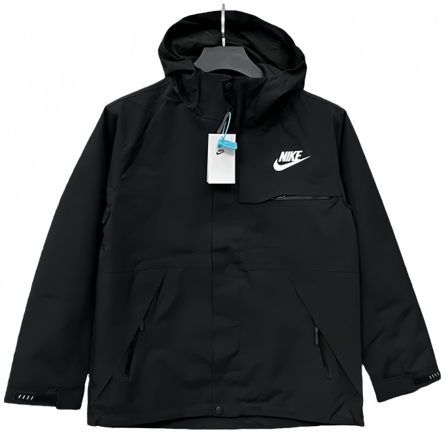 2025-26 NK Black Outdoor hoodie  windbreaker