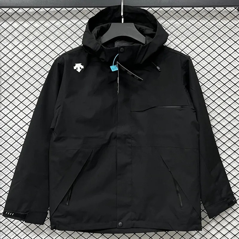 2025-26 DST Black Outdoor  hoodie  windbreaker