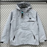 2025-26 AD Light blue Outdoor  hoodie  windbreaker