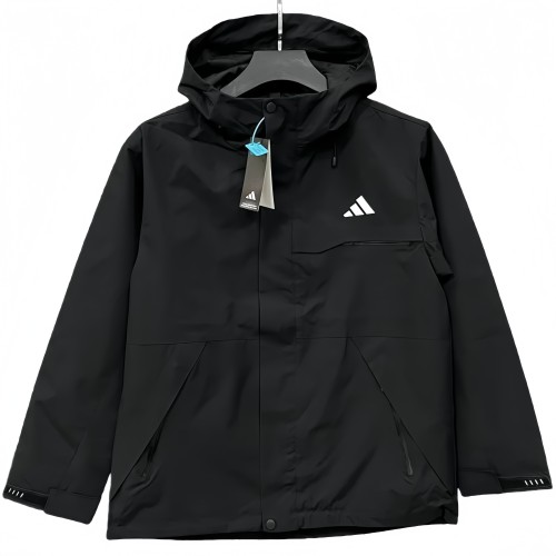 2025-26 AD Black Outdoor  hoodie  windbreaker