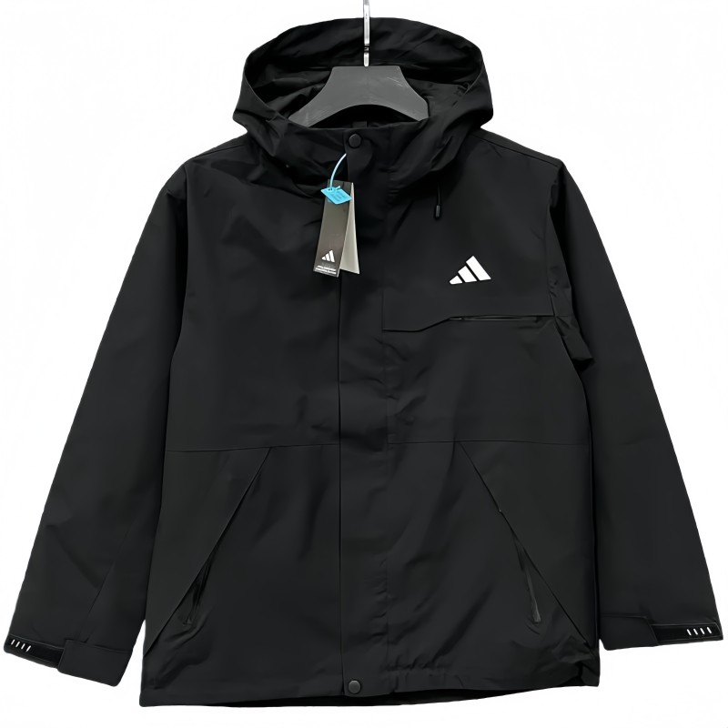 2025-26 AD Black Outdoor  hoodie  windbreaker