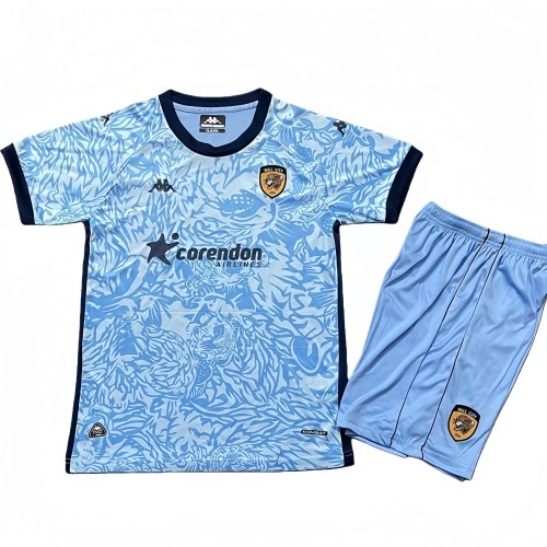 Kids 2025-26 Mens Hull City Third away Soccer Jersey