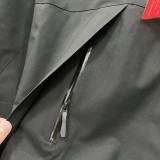 2025-26 NK Black Outdoor hoodie  windbreaker