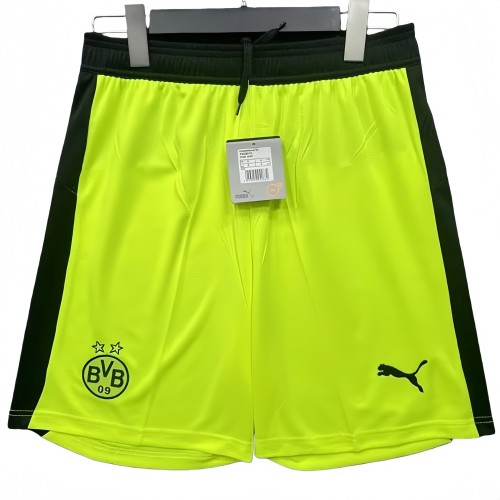 2025-26 Mens Borussia Dortmund away green Shorts Pants