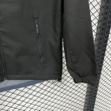 2025-26 Mens PSG Jordan Black Outdoor windbreaker
