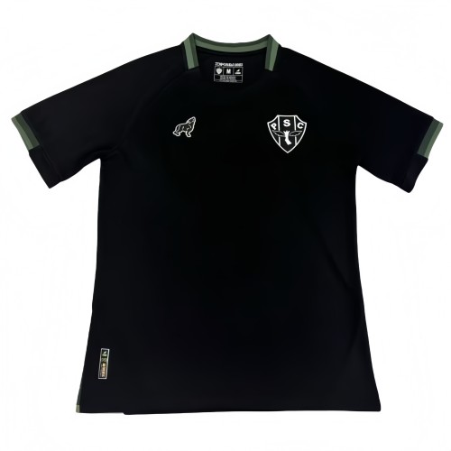 2025-26 Mens Paysandu Black  Fans Soccer Jersey
