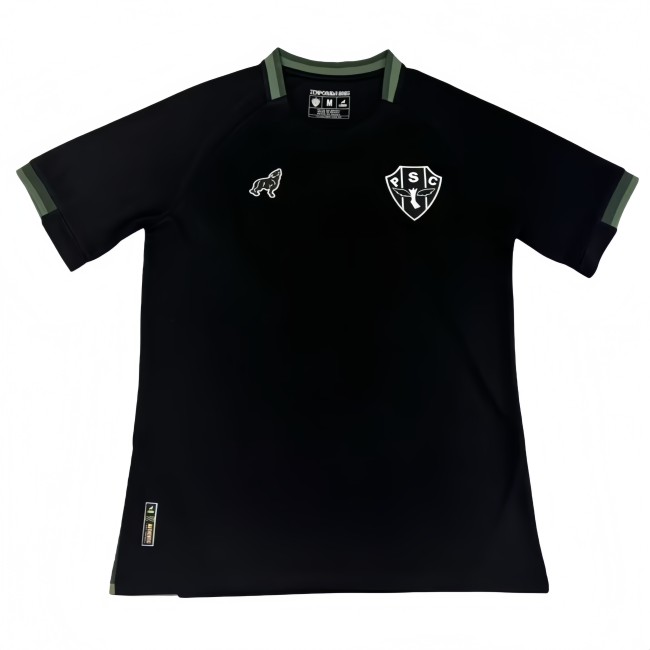 2025-26 Mens Paysandu Black  Fans Soccer Jersey