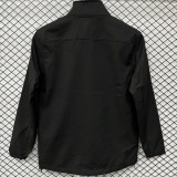 2025-26 Mens PSG Jordan Black Outdoor windbreaker