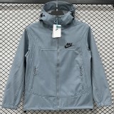 2025-26 NK Light blue Outdoor hoodie  windbreaker