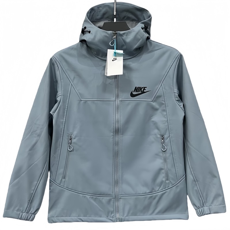 2025-26 NK Light blue Outdoor hoodie  windbreaker