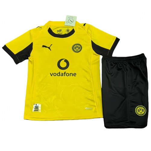 2025-26 KIDS Borussia Dortmund Cup Match Home Jersey