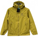 2025-26 ARC-TERYX Khaki Outdoor hoodie windbreaker