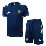 2025-26 Mens Al-Nassr Royal blue Training Short Suit