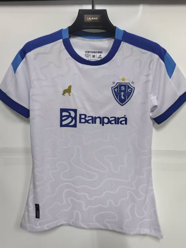 2025-26 Women  Paysandu away white  Fans Soccer Jersey
