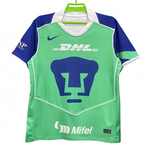 2025-26 Mens Pumas UNAM Third away green Soccer Jersey