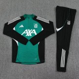 2025/26  Mens LIV Green Half Pull Tracksuit