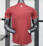 2025-26 Mens Arsenal Brown Red Casual Edition Player version soccer Jersey