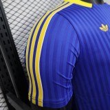 2025-26 Mens  Boca Juniors Casual Edition  Player  soccer Jersey