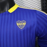 2025-26 Mens  Boca Juniors Casual Edition  Player  soccer Jersey